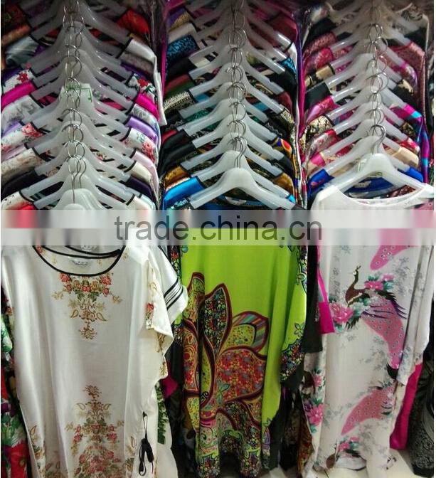 Satin wedding robes silk bridal party bathrobes robe de soiree RS1-0021