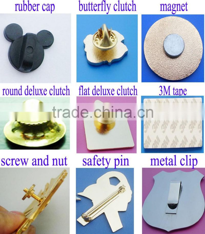 Octagon Emirates Eagle Die Casting Gold Uae Flag Pin for National Day