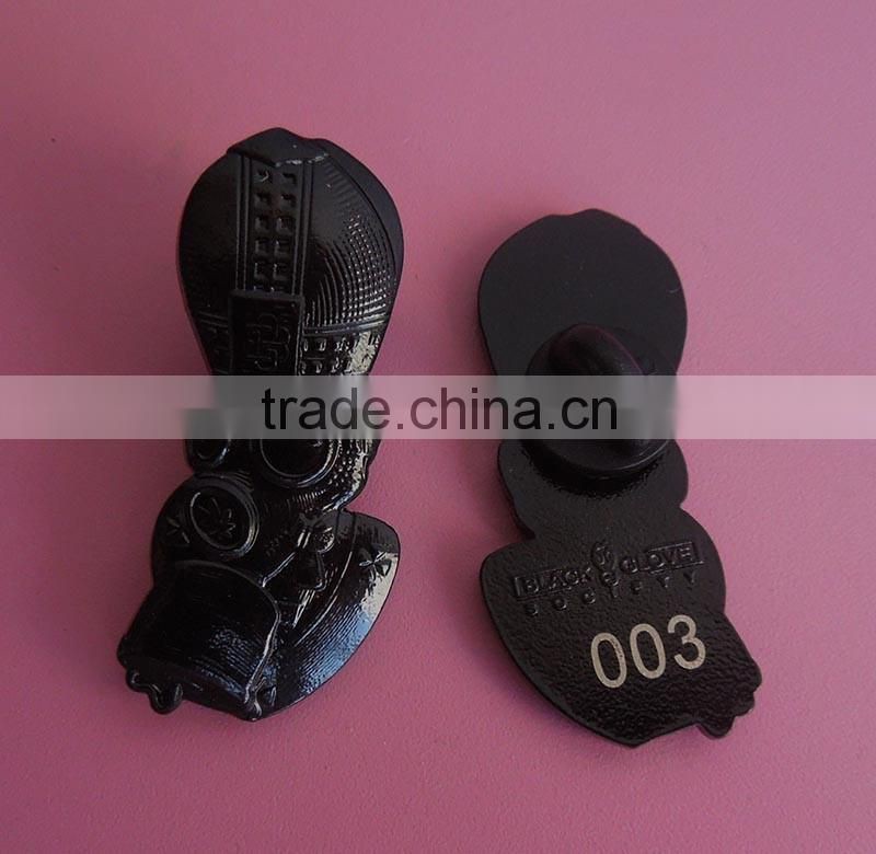 Hot selling cheap custom colorful metal badge EXW pin badge