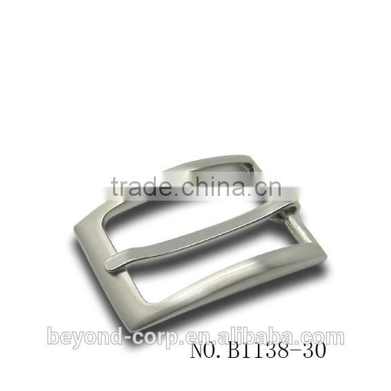Long shape men's decorative simple pin buckle accessoties for belt