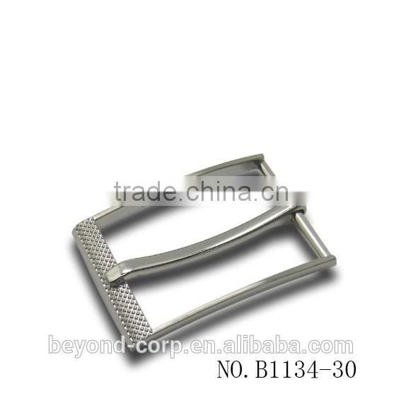 Super slim texture pin buckle for student