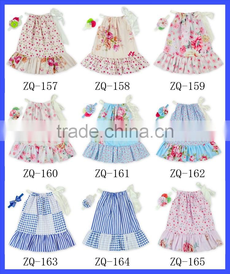 cute baby girls 18 inch doll clothes summer floral cotton candy dress for dolls