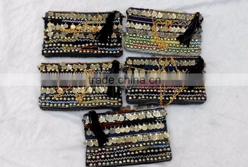 Afghani Coin Bags Sling Style