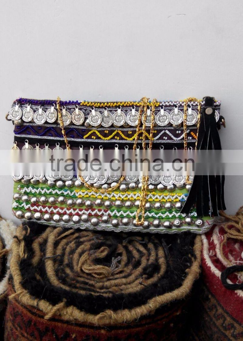 Afghani Coin Bags Sling Style