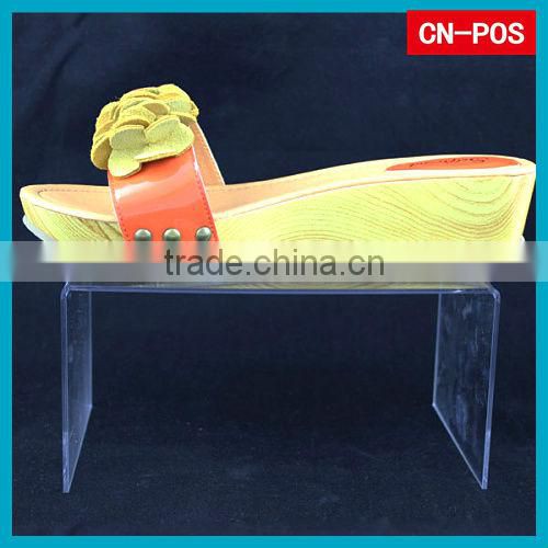 supermarket clear acrylic shoe holder for hanging