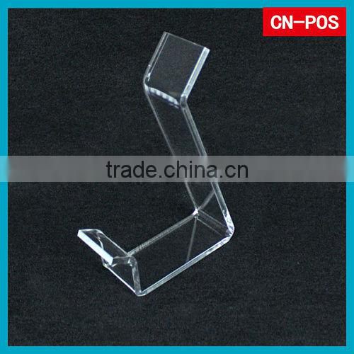 shopping mall acrylic holder for shoe displaying
