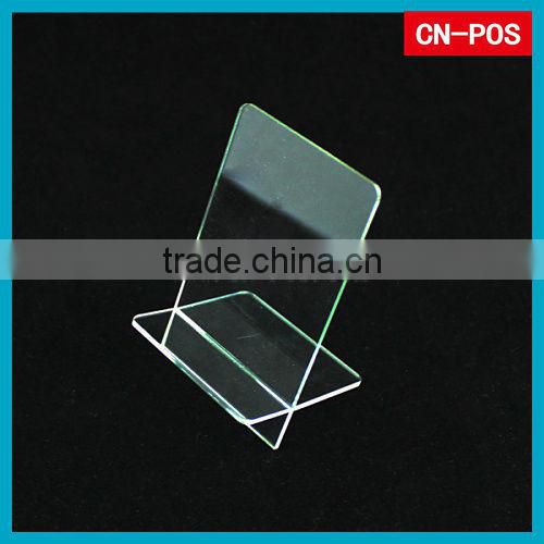 displayed acrylic phone stand for supermarket