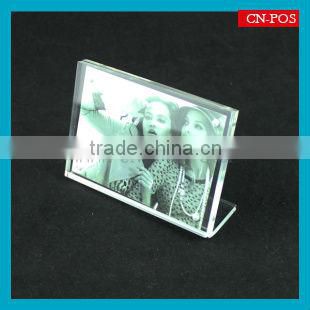 supermarket magnetic acrylic price holder for displaying