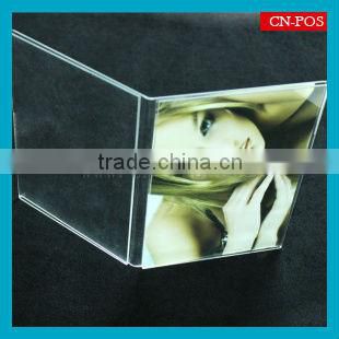 transparent acrylic display stand for supermarket