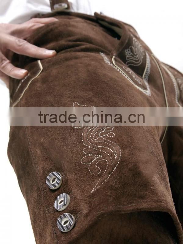 BAVARIAN SHORT LEDERHOSE/BAVARIAN TROUSER/GERMAN BAVARIAN LEDERHOSEN