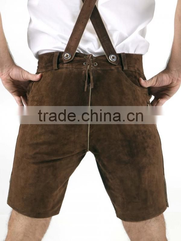BAVARIAN SHORT LEDERHOSE/BAVARIAN TROUSER/GERMAN BAVARIAN LEDERHOSEN