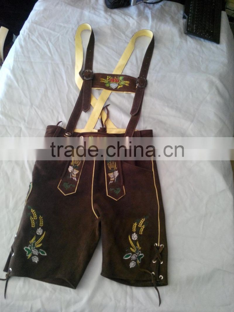 Oktoberfest Bavarian lederhose/Traditional German lederhosen