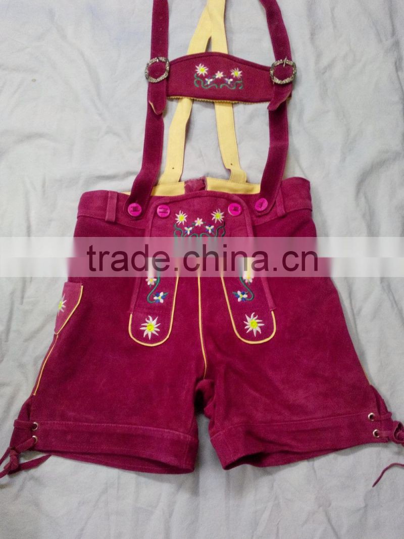 Oktoberfest Bavarian lederhose/Traditional German lederhosen