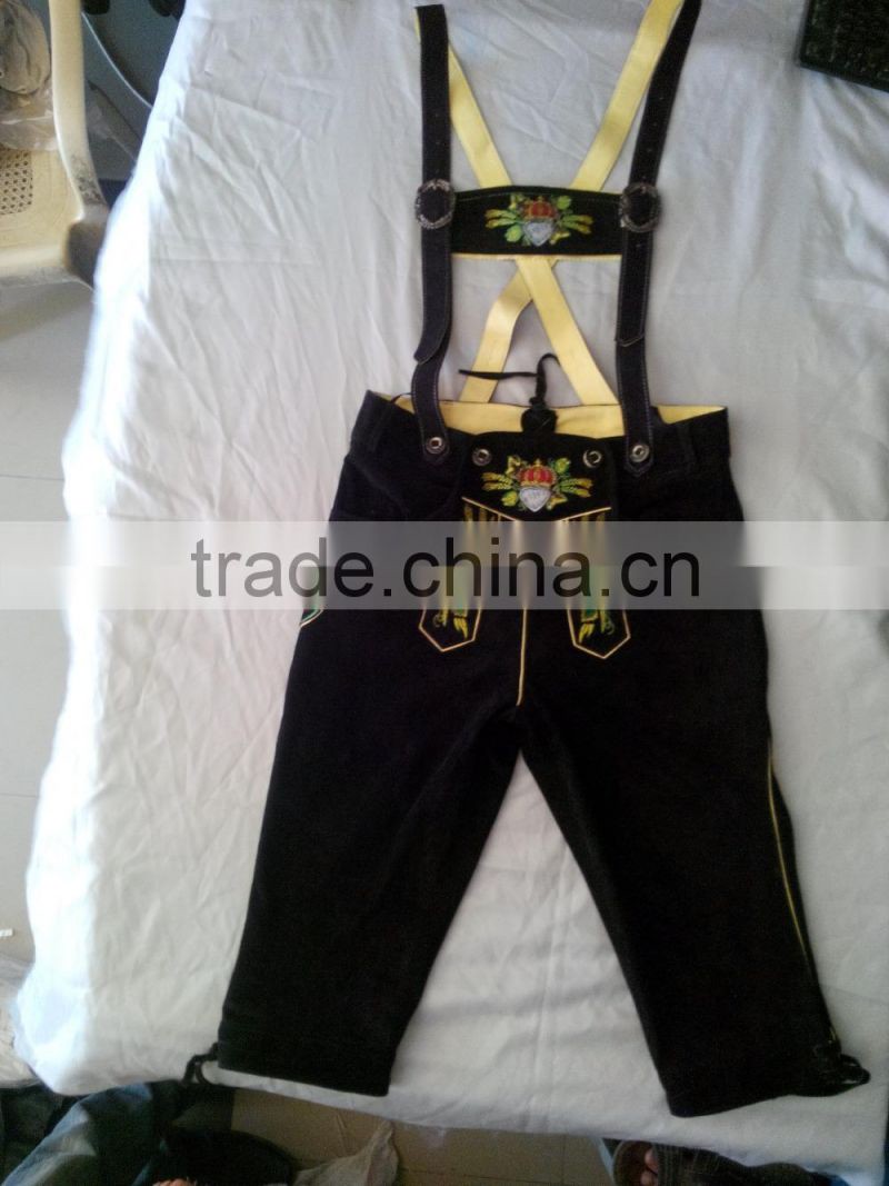 Damen Kurze /Lederhosen Damen Bavarian Lederhosen / long knee Lederhosen