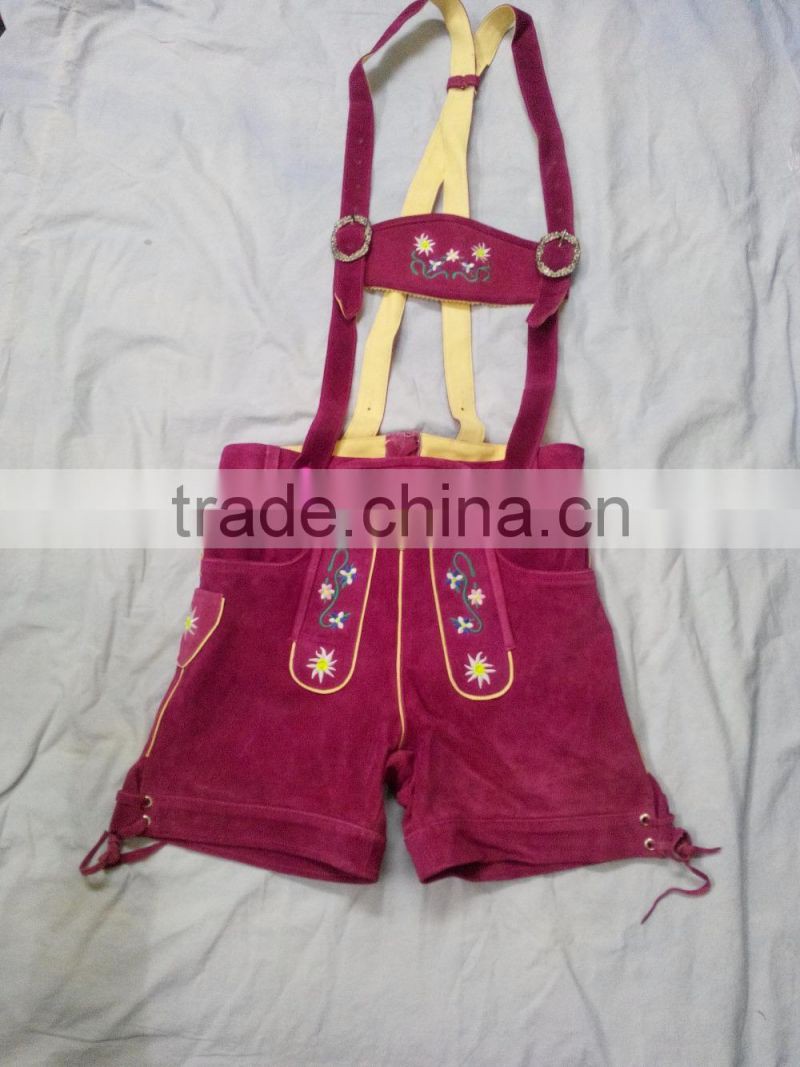Oktoberfest Bavarian lederhose/Traditional German lederhosen