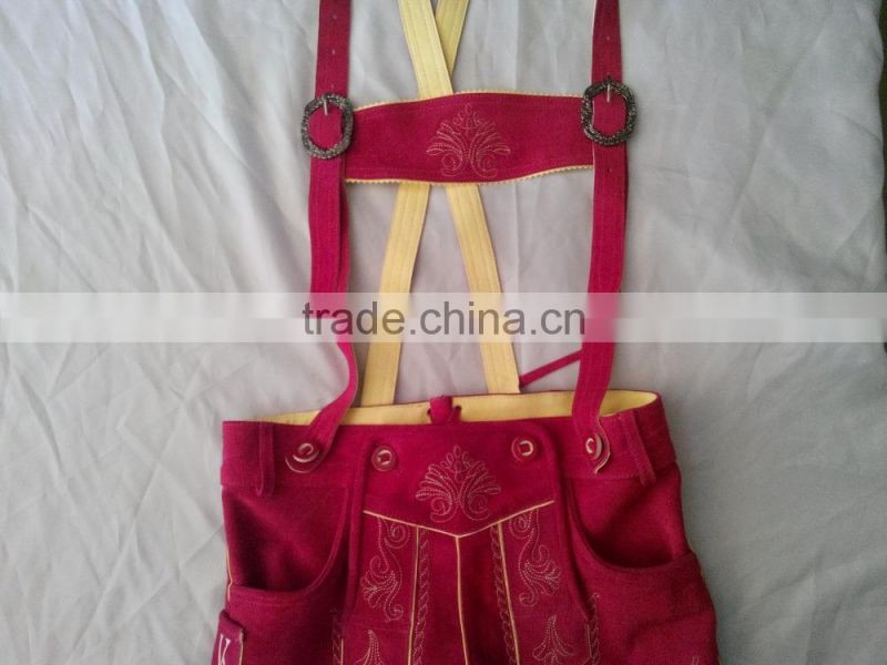 German Leather Damen Kurz Lederhosen