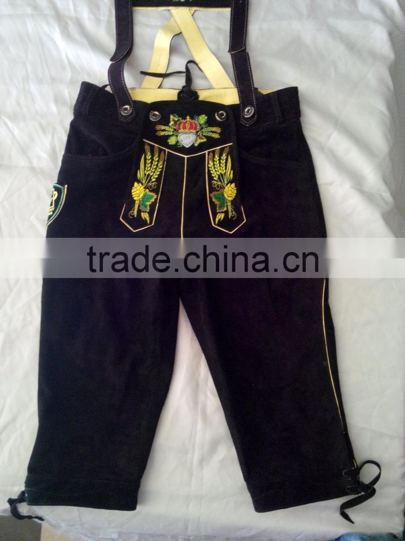 Damen Kurze /Lederhosen Damen Bavarian Lederhosen / long knee Lederhosen