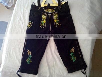 LEDERHOSEN, TRACHTEN PANT , BAVARIAN LEDERHOSEN, LEDERHOSEN SHORTS