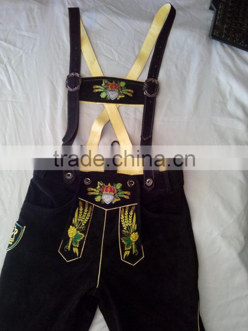 Damen Kurze /Lederhosen Damen Bavarian Lederhosen / long knee Lederhosen