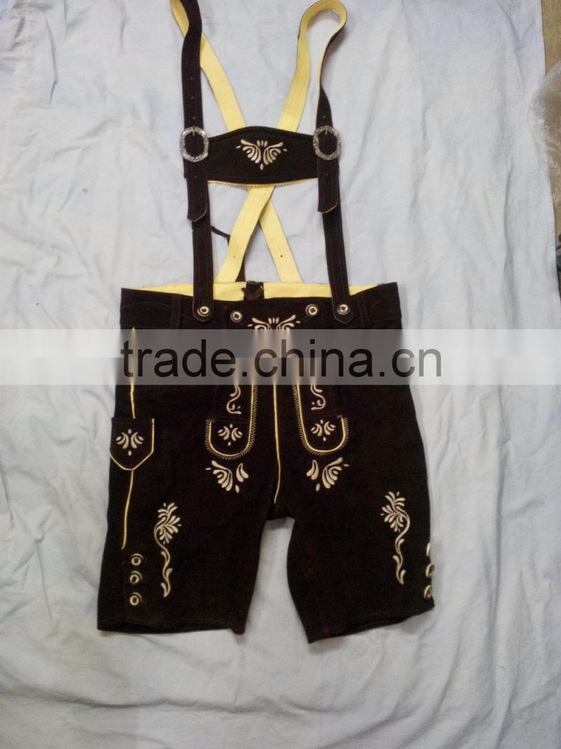 Oktoberfest Bavarian lederhose/Traditional German lederhosen