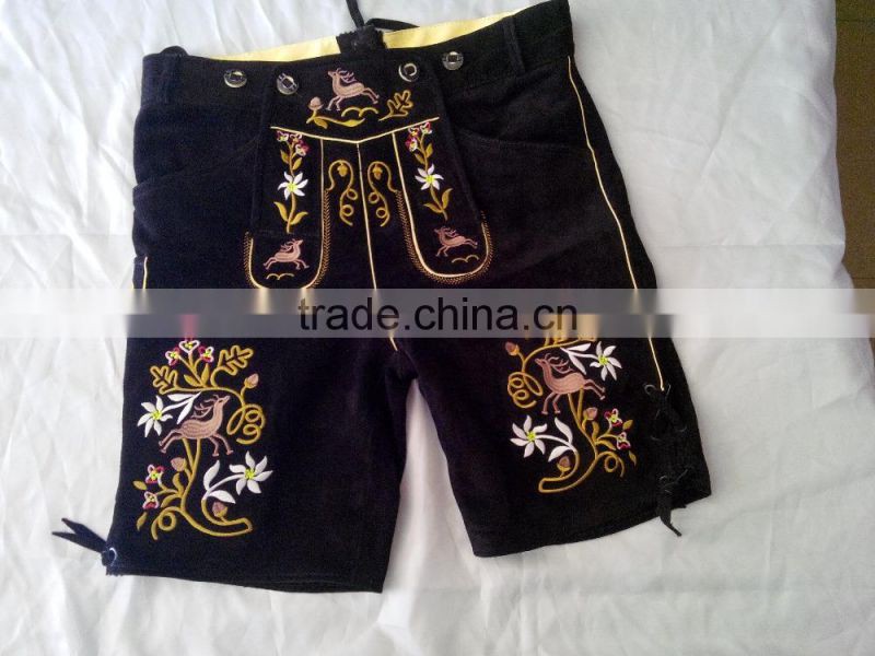 Lederhosen Trachten Wear Leather Breeches Oktoberfest Bavarian Tracht