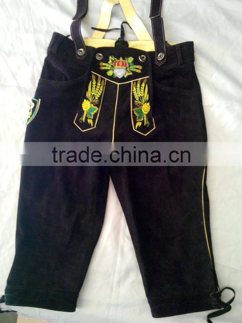 Damen Kurze /Lederhosen Damen Bavarian Lederhosen / long knee Lederhosen