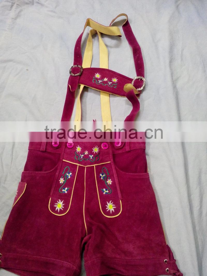 Oktoberfest Bavarian lederhose/Traditional German lederhosen