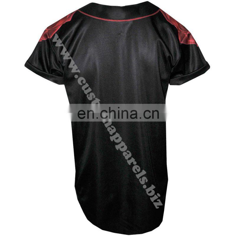100% Polyester Custom USA Team Sublimated Baseball Jersey/custom stripe baseball jersey