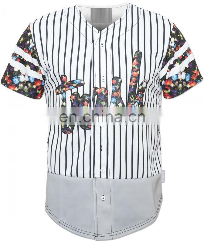 New Designed Custom Baseball Jersey