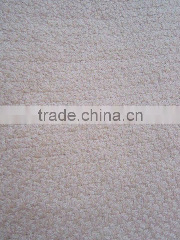 white camel hair plaid shawl (thicken)