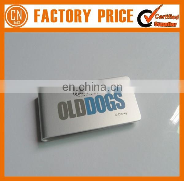 Customizable Shape or Logo Metal Money Clip