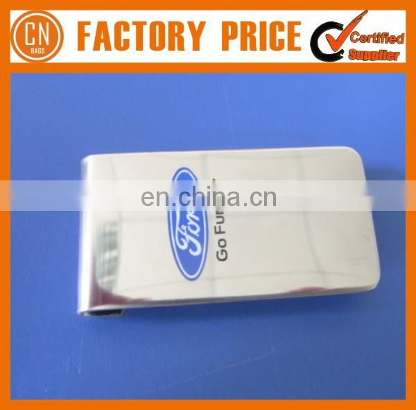 Customizable Shape or Logo Metal Money Clip