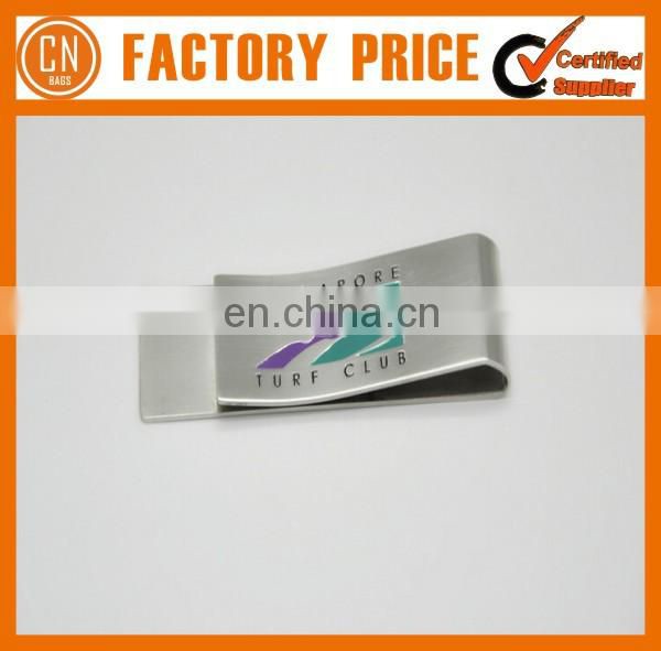 Customizable Shape or Logo Metal Money Clip