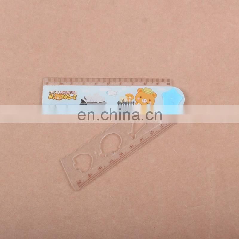 Promotional Custom Fancy 30cm Size Drawing foldable Plastic Ruler