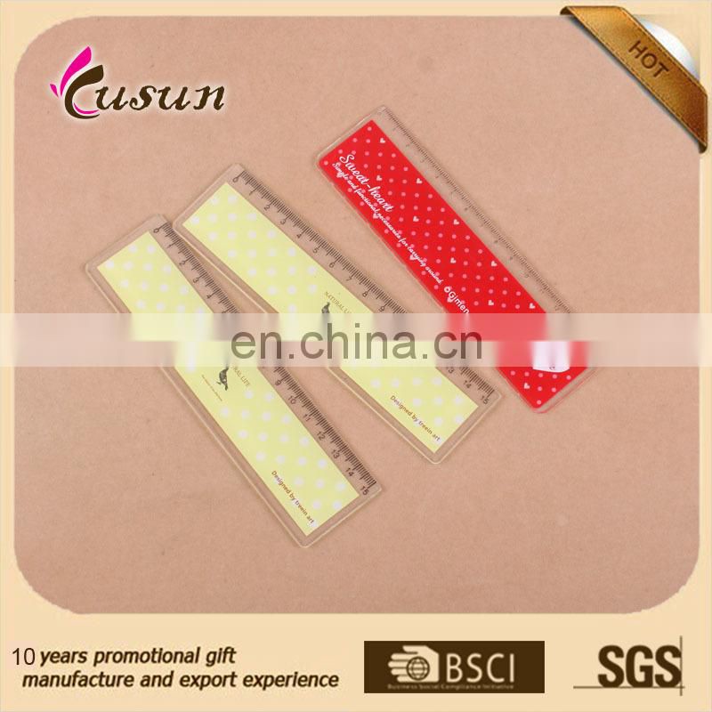 Promotional Customized Soft PVC Flexible Rulers , 20CM Flexible Plastic Ruler