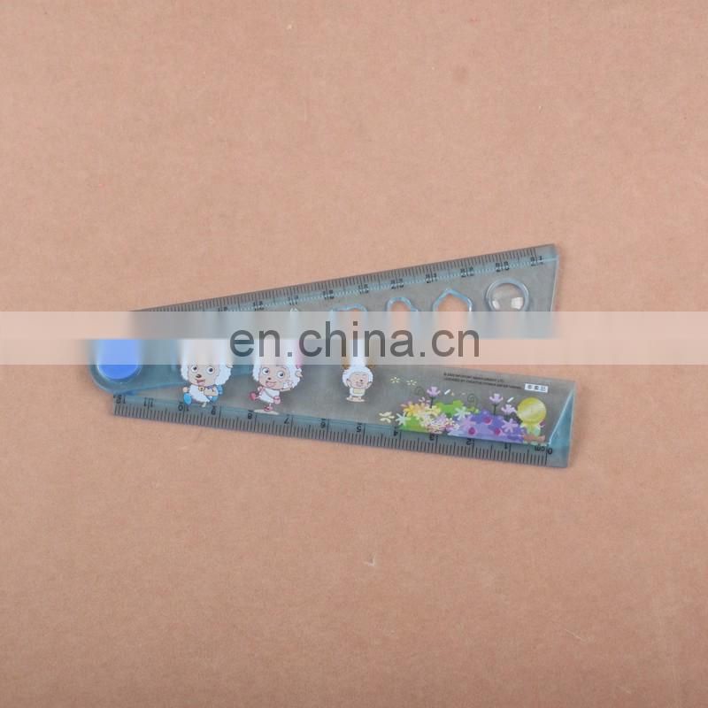 Promotional Custom Fancy 30cm Size Drawing foldable Plastic Ruler