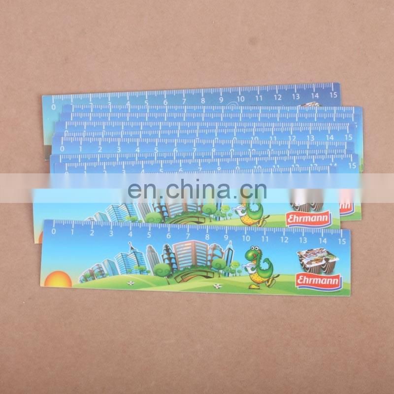 Promotional gifts wholesale custom plastic ruler / cheap scale pp ruler