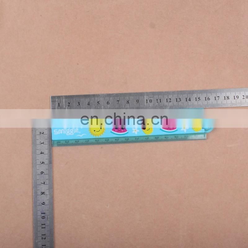 Promotional Custom Fancy 30cm Size Drawing foldable Plastic Ruler