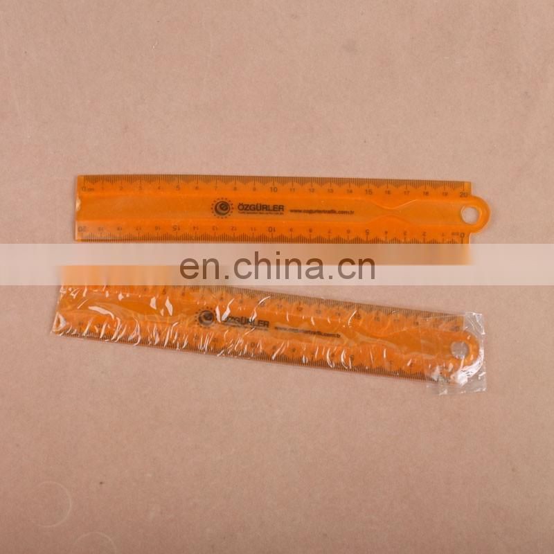Promotional Customized Soft PVC Flexible Rulers , 20CM Flexible Plastic Ruler