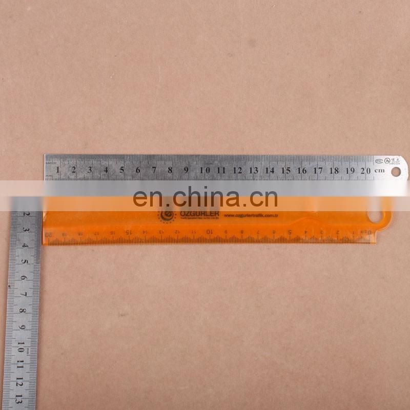 Promotional Customized Soft PVC Flexible Rulers , 20CM Flexible Plastic Ruler