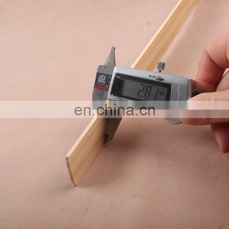 Hot selling top quality straight school wooden ruler for promotion