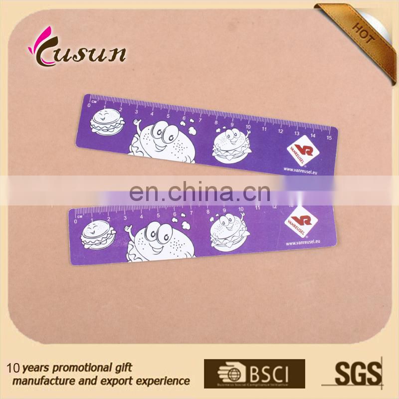 Promotional customized PP ruler for kids