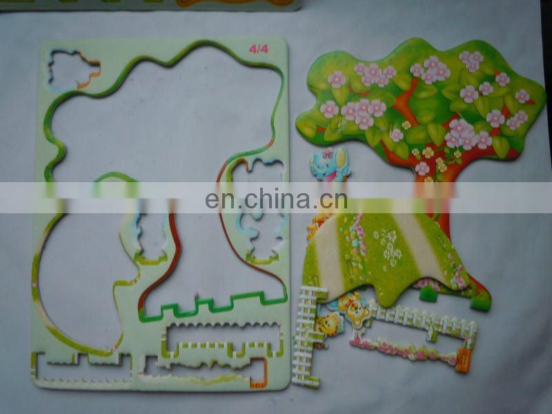 3D diy eps foam cartoon puzzle building
