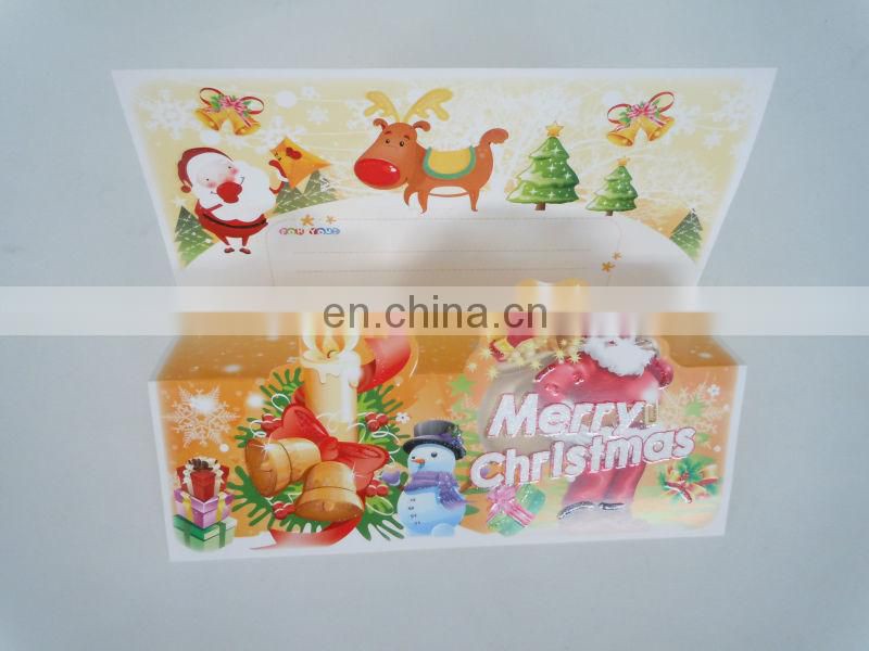 2016 happy handmade new year paper greeting 3d card
