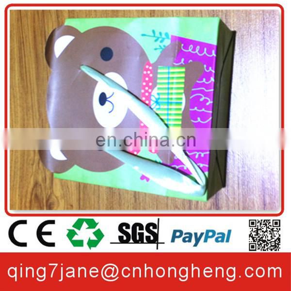 custom butterfly shape reusable shopping bags