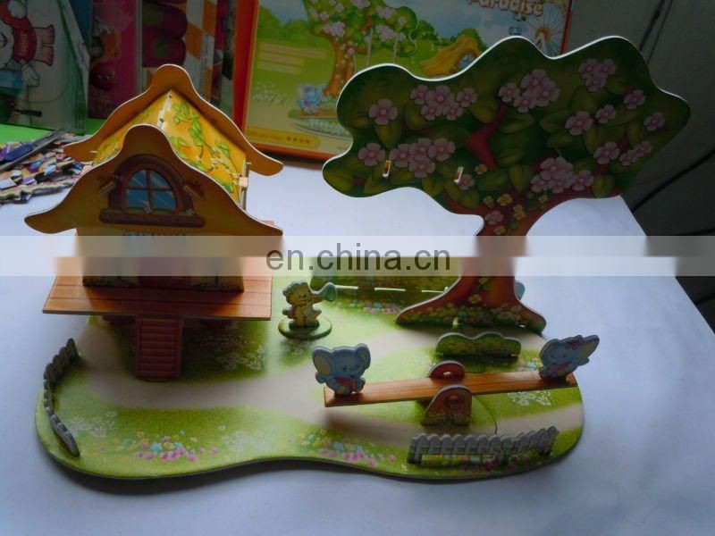 3D diy eps foam cartoon puzzle building