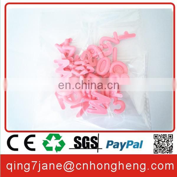 The latest soft plastic letters now with wow plastic children's toys