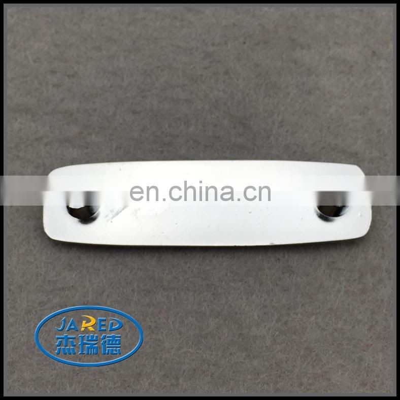 Debossed and epoxy metal pin label wholesale