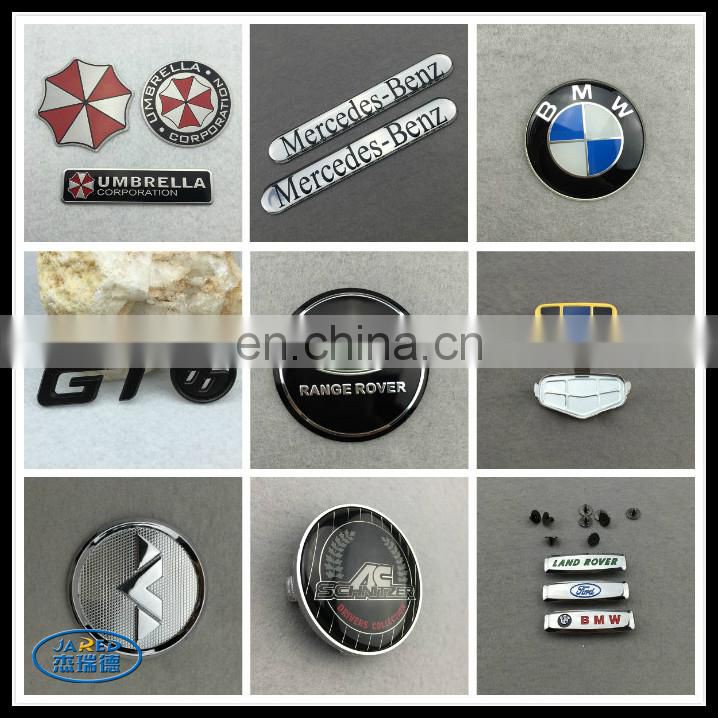 Promotion metal epoxy brand logo label stickers
