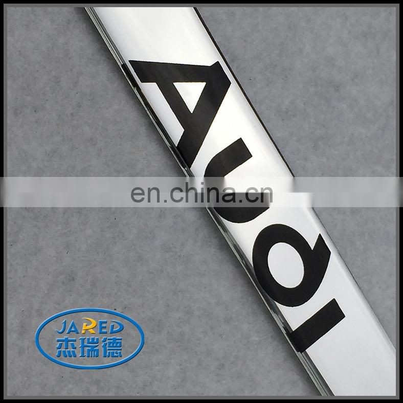 Promotion metal epoxy brand logo label stickers